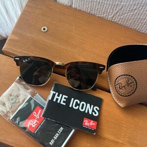 Ray-Ban Clubmaster Tortoise Shell Sunglasses